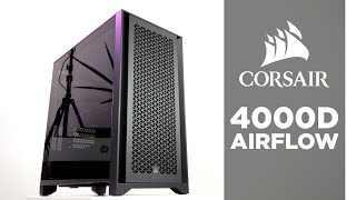 Clean and Collected  Corsair 4000D Airflow Review [upl. by Aedni]