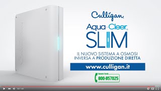 Depuratore dacqua a osmosi inversa  Culligan AC SLIM [upl. by Brady329]