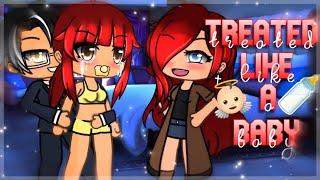 Treated Like A Baby Gacha Life Mini Movie  GLMM [upl. by Etep]