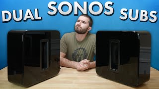 Dual Sonos Subs  Overrated or Amazing [upl. by Vikki]