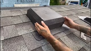 How To Install Roof Vents [upl. by Sturges]