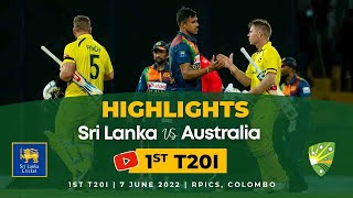 1st T20I Highlights  Sri Lanka vs Australia 2022 [upl. by Willock]