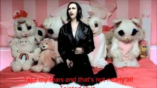 Marilyn Manson  Tainted Love Music Video  Lyrics [upl. by Jasmine]