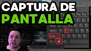 Como SACAR CAPTURA de PANTALLA en PC ✅ [upl. by Nylak]