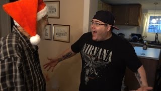 ANGRY GRANDPA WINS THE LOTTERY CHRISTMAS PRANK [upl. by Eelrebmik530]