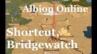 Albion Online  Caerleon to Bridgewatch fast almost safely [upl. by Wilburt504]