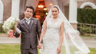 Yael and Karylle Wedding Video by Threelogy San Antonio de Padua March 2014 [upl. by Rugen]