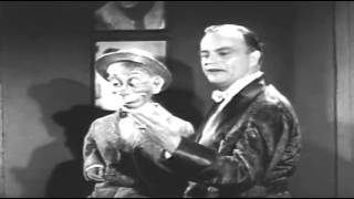 Edgar Bergen with Mortimer Snerd ventriloquist 1950 [upl. by Aivatnohs]