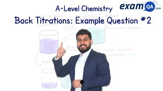 Back Titrations Introduction Example Question 1 [upl. by Mahmoud34]