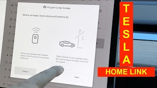 TESLA HOMELINK  HOW TO SETUP  PROGRAM [upl. by Neyr]