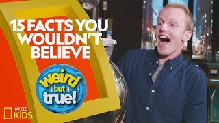 15 Facts You Wouldn’t Believe  Weirdest Bestest Truest [upl. by Aicnatsnoc]