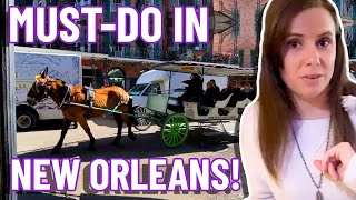 Carriage Ride in New Orleans Louisiana  Things to Do in New Orleans Louisiana  New Orleans LA [upl. by Kirad]