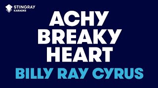 Billy Ray Cyrus  Achy Breaky Heart Karaoke With Lyrics [upl. by Vilma]