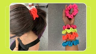 How to Sew a Scrunchie  Hair Tie [upl. by Frerichs378]