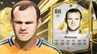 88 Icon Rooney Player Review FC 25 Ultimate Team [upl. by Derick640]