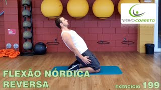 199 FLEXÃO NÓRDICA REVERSA  Treino Correto [upl. by Llerruj892]