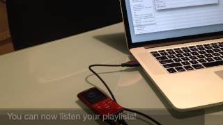 Transfer playlists from iTunes to Sony Walkman MP3 player [upl. by Hyozo]