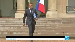 Emmanuel Macron démissionne du gouvernement [upl. by Akiraa]