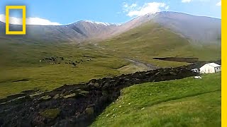 Bizarre ‘LavaLike’ Landslide Tears Through Hillside  National Geographic [upl. by Losiram]