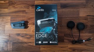 Cardo Packtalk Edge Duo Unboxing  Bluetooth Communication System  4K [upl. by Connel451]