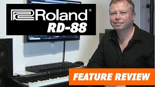 Roland RD88 Full Demo amp Feature Review [upl. by Lerred]