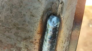 6013 Vertical Electric Welding Tricks [upl. by Ymiaj]