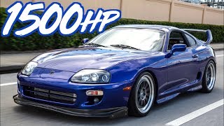 1500HP Supra Gettin Rowdy  2JZ Eargasm [upl. by Edythe]