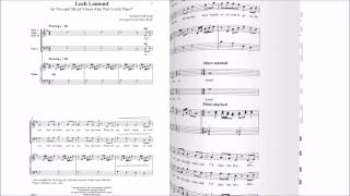 Loch Lomond BL971 Arr by Earlene Rentz [upl. by Eellek]