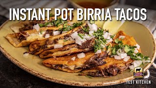 Beef Birria Tacos Using the Instant Pot Recipe [upl. by Nivi]