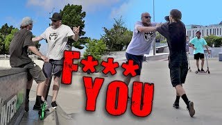 SKATEBOARDING MELTDOWN Caught in 4K He Attacked [upl. by Choong]