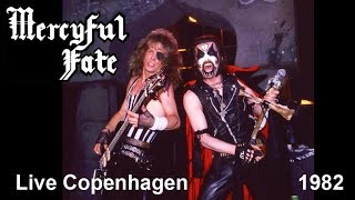 MERCYFUL FATE  Live Copenhagen 1982 Heavy metal [upl. by Aidile388]