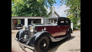 Rolls Royce 1934 Classic Car History Talk [upl. by Nnodnarb]