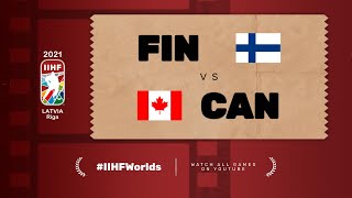 Highlights  FINLAND vs CANADA  IIHFWorlds 2021 [upl. by Peterec]