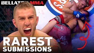 Have You Seen These INSANE Rare Submissions  Bellator MMA [upl. by Macdougall]