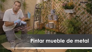 Como pintar muebles de metal [upl. by Agace]