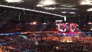 UFC 193  Crowds reaction to Ronda Rousey head kick knockout [upl. by Nair669]