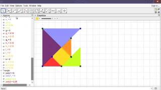 Creating a Tangram Puzzle [upl. by Akenit]