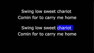 Swing Low Sweet Chariot  Corrected Timecodes [upl. by Harli]