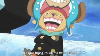 Nico Robin isnt a fan of quotFranky as Chopperquot ONE PIECE Episode 591 [upl. by Sitoiganap191]