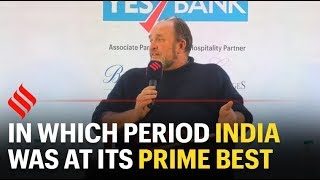 Historian William Dalrymple tells in which period of history India was at its prime best [upl. by Katsuyama]