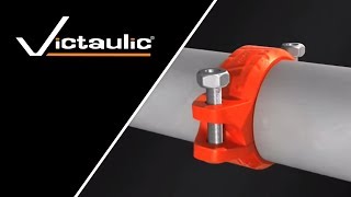 Victaulic Original Grooved Coupling Assembly Animation [upl. by Jamilla]