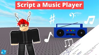 Roblox Scripting Tutorial How to Script a Music Player [upl. by Artus]