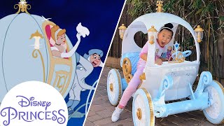 A RealLife Cinderella Carriage Ride  Disney Princess [upl. by Myers]