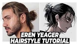 EREN YEAGER Hairstyle TUTORIAL  Alex Costa [upl. by Landers960]