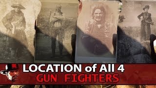 All Gun Fighters Locations  Red Dead Redemption 2  Guide [upl. by Artcele556]