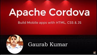 Apache Cordova 1 Overview [upl. by Learsiy633]