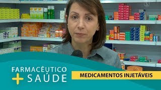 FARMACÊUTICO  SAÚDE Medicamentos Injetáveis [upl. by Avruch]