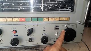 SAIT Electronics Marine Receiver TYPE MR1500A [upl. by Sibel]