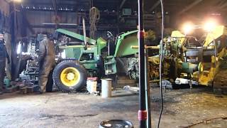 6200 John Deere Rear Removal [upl. by Aikas310]