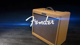 Fender Blues Junior LTD Combo Lacquered Tweed  Gear4music demo [upl. by Eixor733]